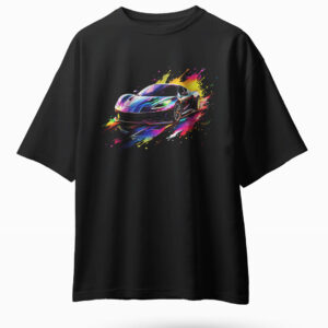 Colour Splash Sports Car Big Fit - Black