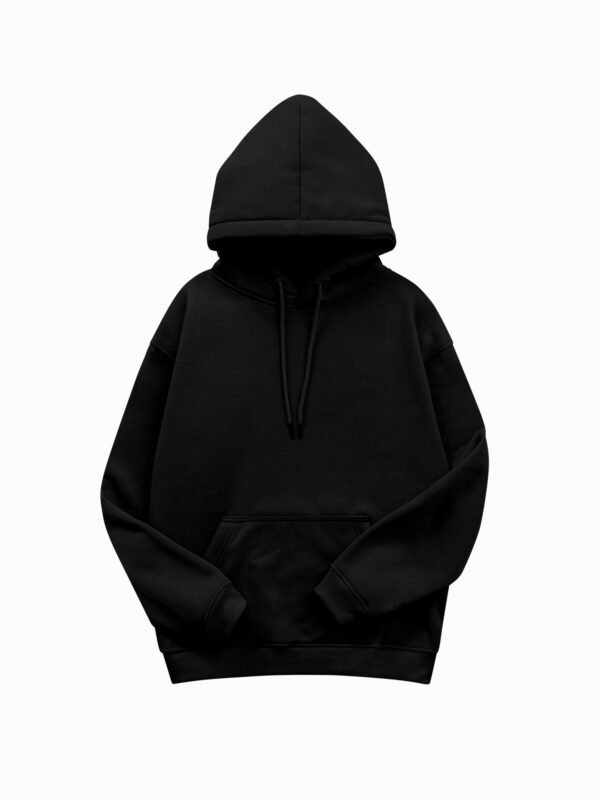 Pull Over Hoodie - Black