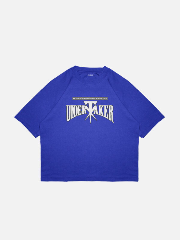 Undertaker Pop Art Oversized Drop Shoulder T-Shirt