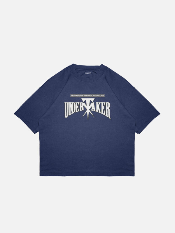 Undertaker Pop Art Oversized Drop Shoulder T-Shirt