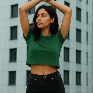 Premium Crop Top - Ultra-Soft, Structured & Stylish