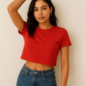 Premium Crop Top - Ultra-Soft, Structured & Stylish