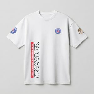 Neymar Jr PSG Pop Art Oversized T-Shirt – Dream Come True Edition