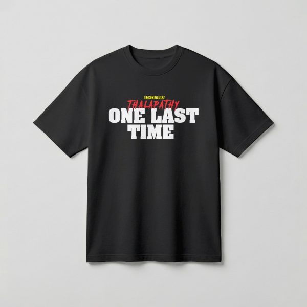 Thalapathy – One Last Time | Special Edition Fan T-Shirt