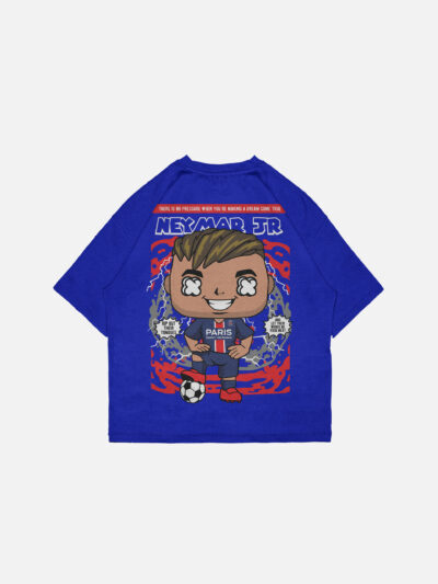 Neymar Jr PSG Pop Art Oversized T-Shirt – Dream Come True Edition