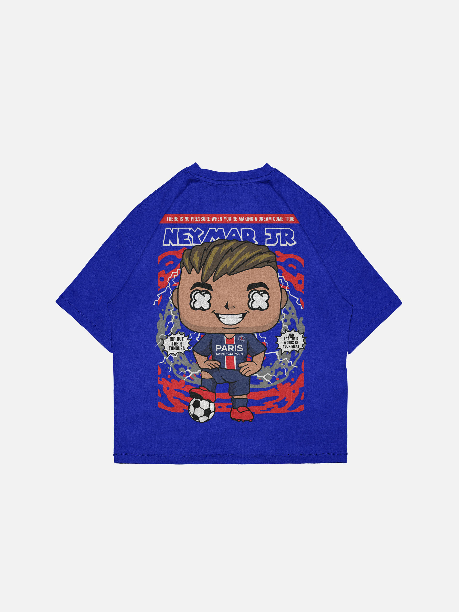 Neymar Jr PSG Pop Art Oversized T-Shirt – Dream Come True Edition