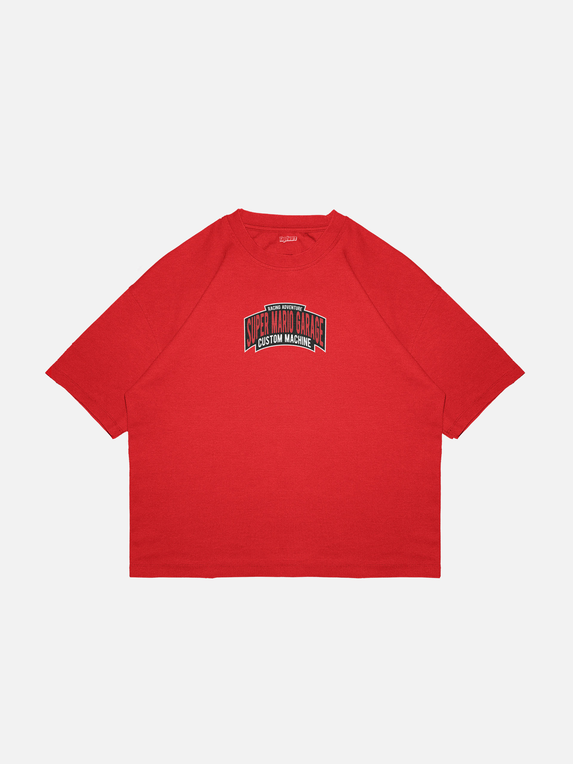 Super Mario Garage Oversized Drop Shoulder Tees - Image 11
