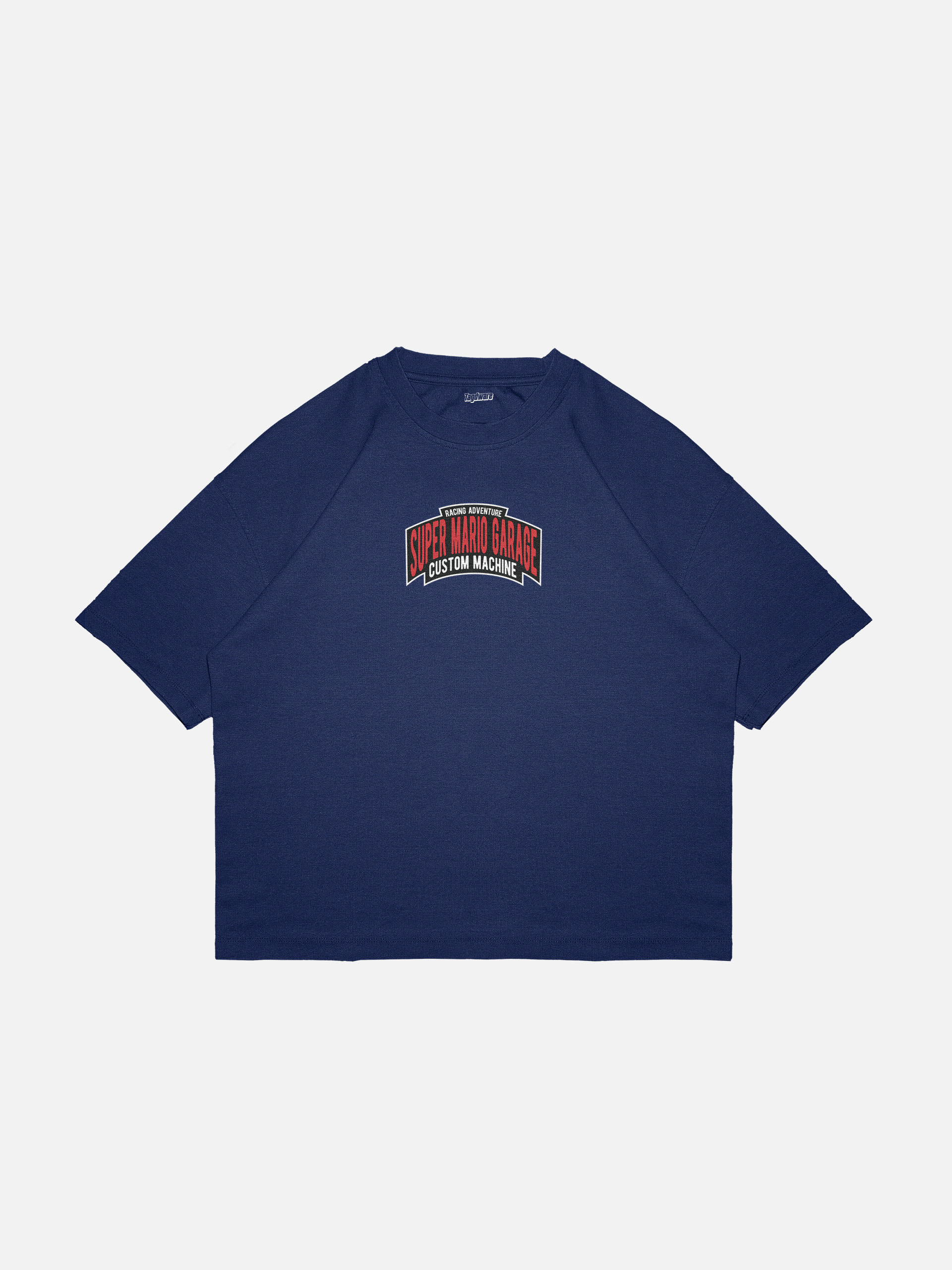 Super Mario Garage Oversized Drop Shoulder Tees - Image 9