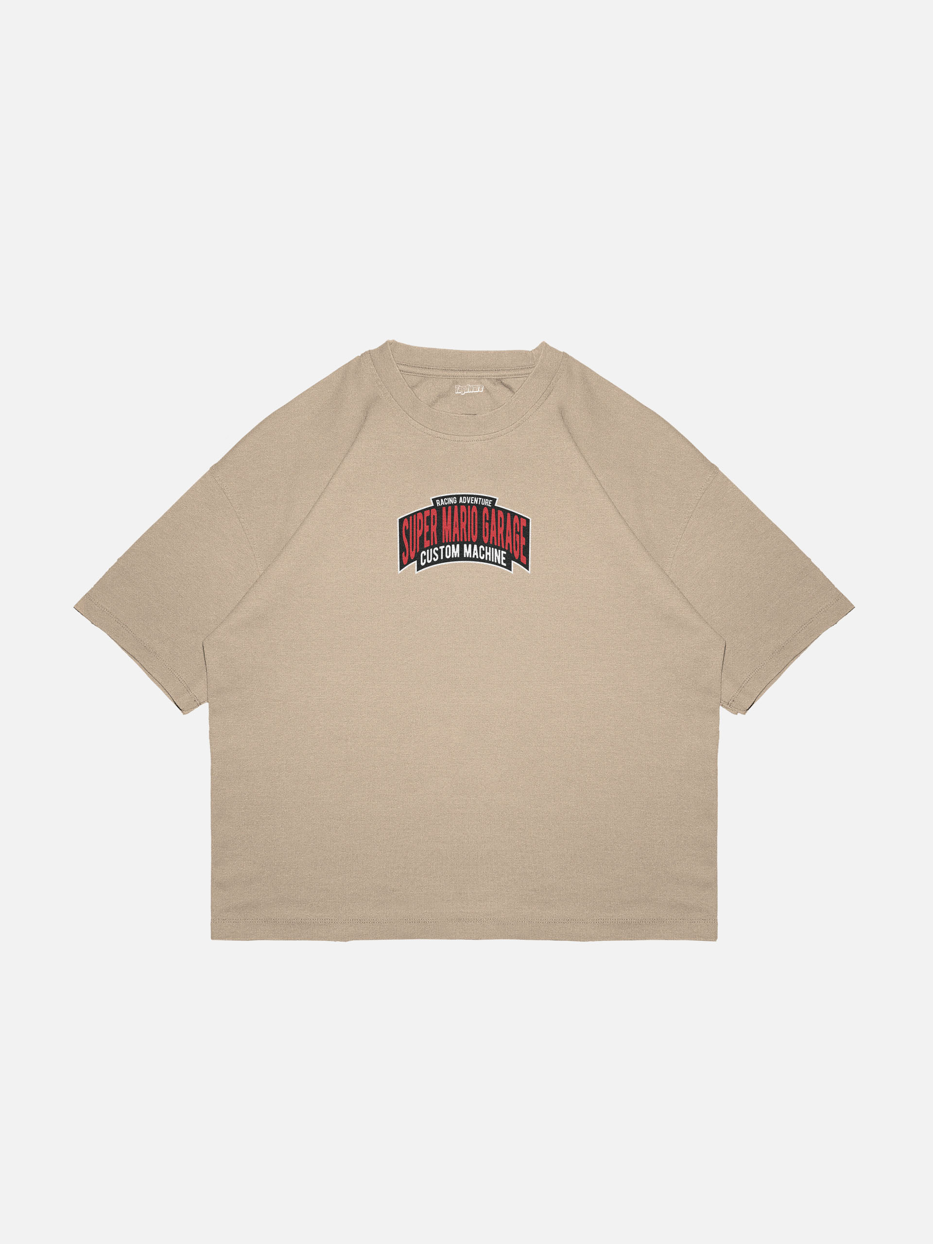 Super Mario Garage Oversized Drop Shoulder Tees - Image 6