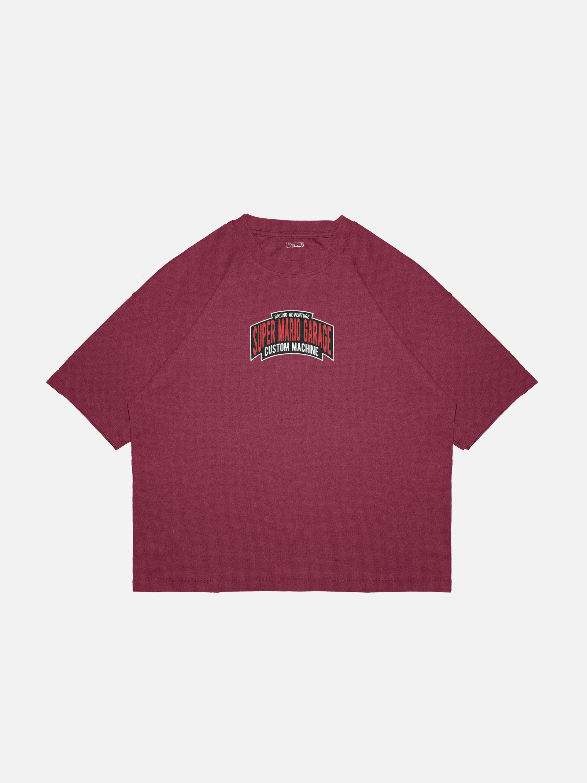 Super Mario Garage Oversized Drop Shoulder Tees - Image 5