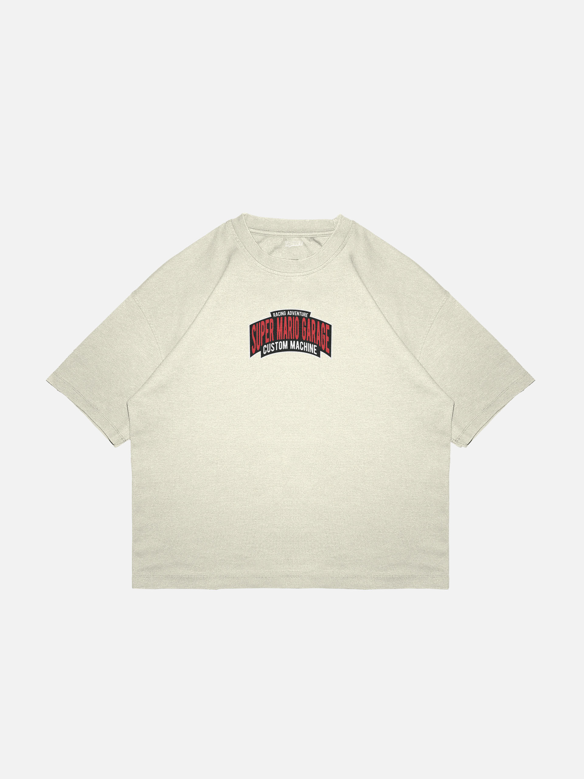 Super Mario Garage Oversized Drop Shoulder Tees - Image 2