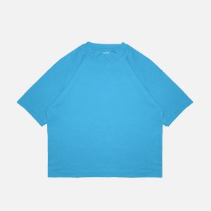 Oversized Drop Shoulder French Terry T-Shirts