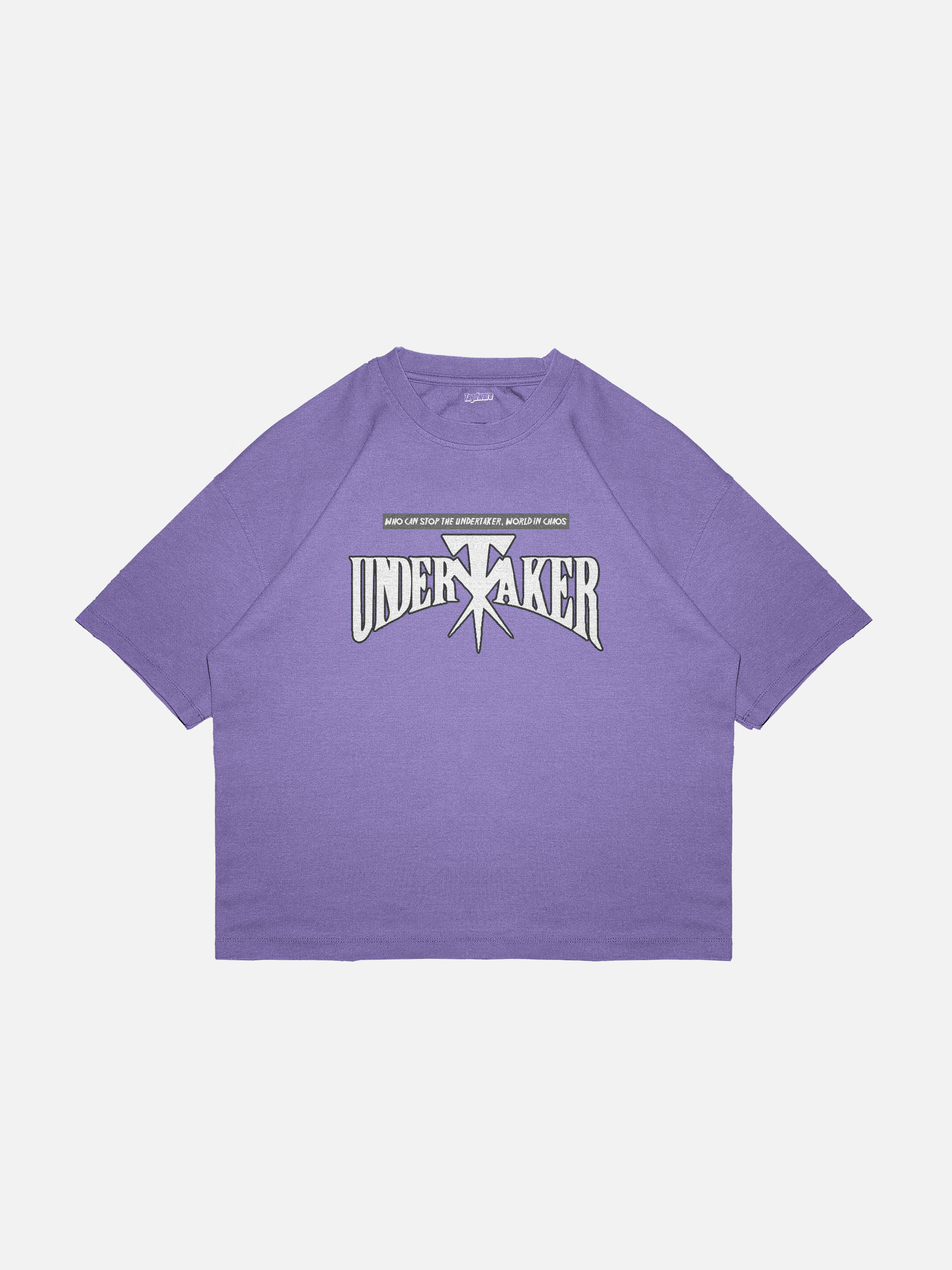 Undertaker Pop Art Oversized Drop Shoulder T-Shirt - Image 10