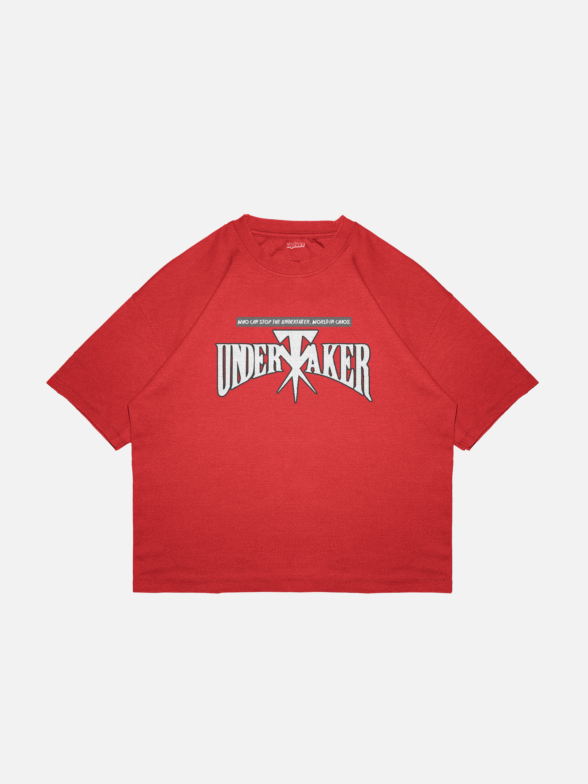 Undertaker Pop Art Oversized Drop Shoulder T-Shirt - Image 9